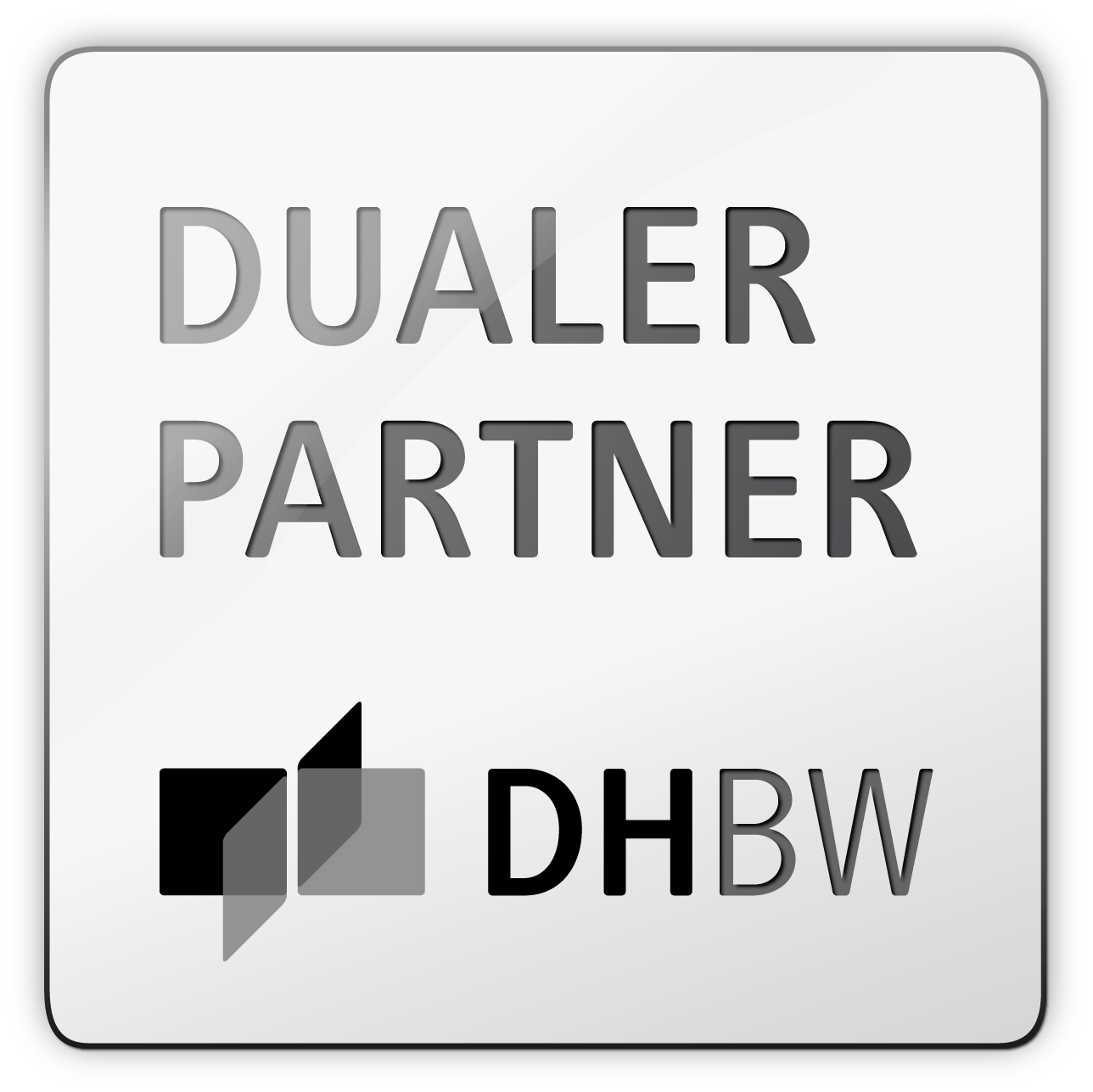 Logo Dual Partner DHBW: ITscope arbeitet mit der Dualen Hochschule Baden-Württemberg in Karlsruhe zusammen