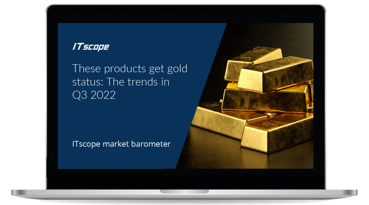 ITscope market barometer: These products get gold status: The trends in Q3 2022