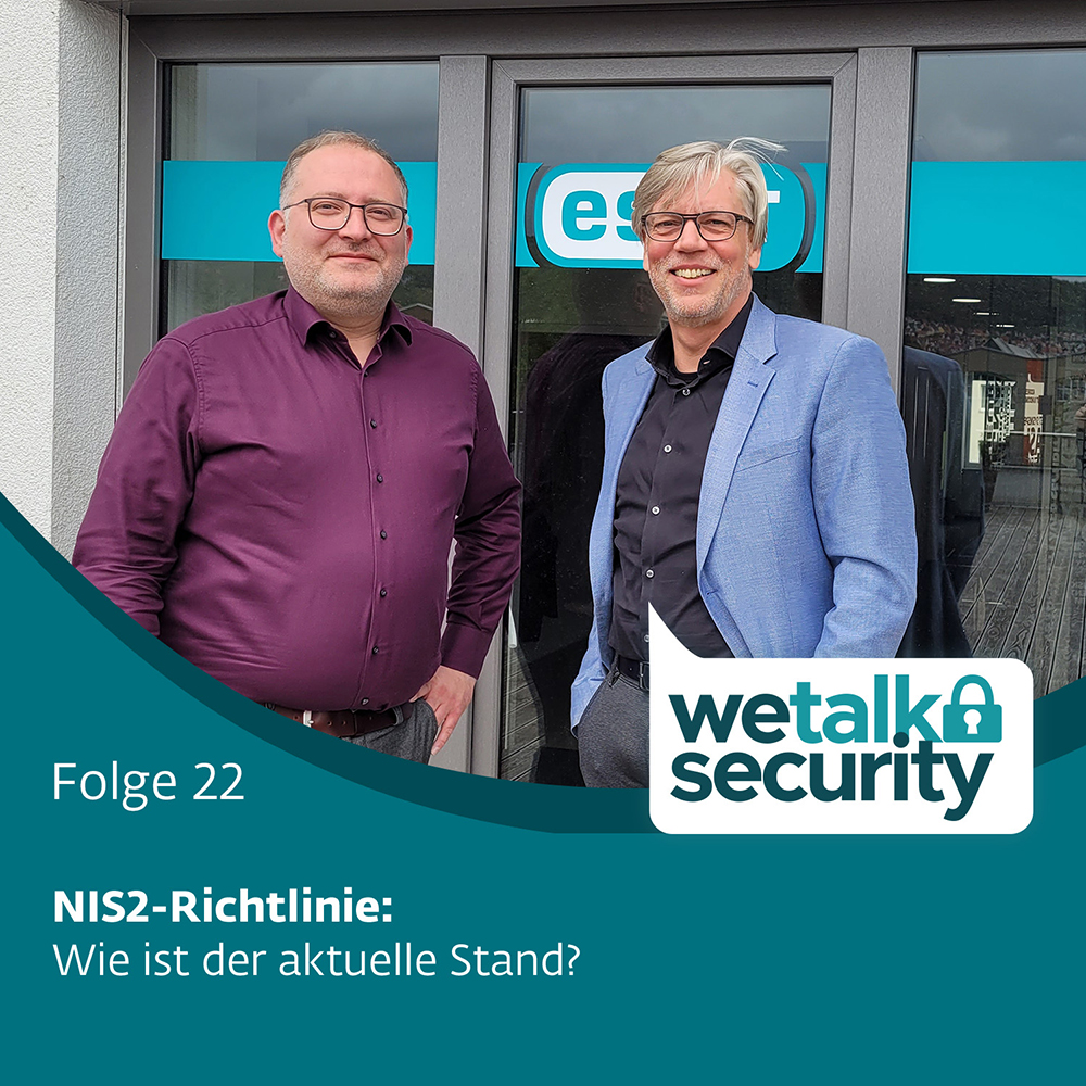 We Talk security Folge 22 NI2-Richtlinie