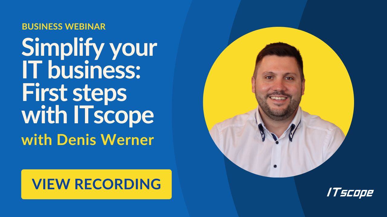 Business Webinar Simplify your IT business