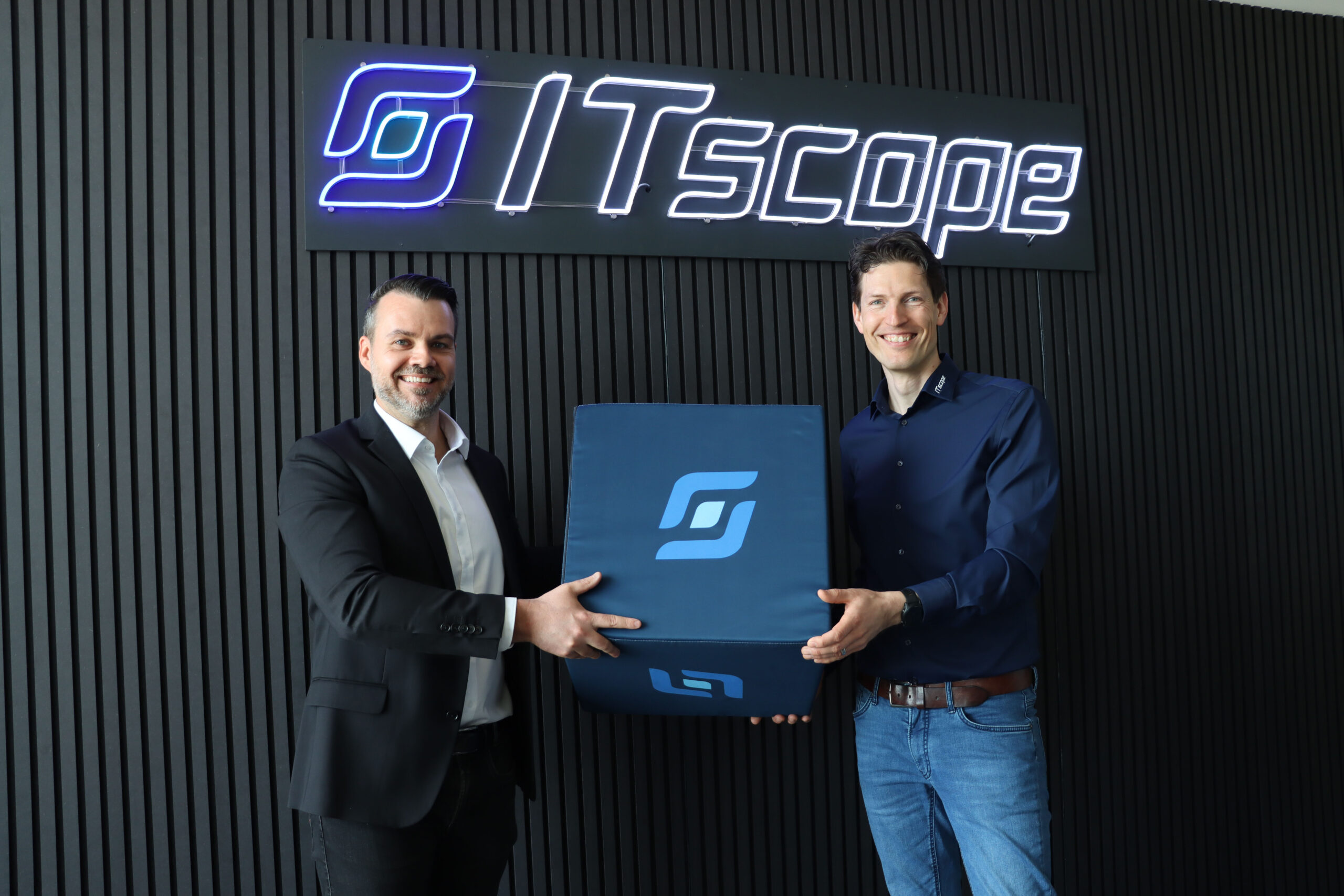 Oliver Charles und Benjamin Mund von ITscope