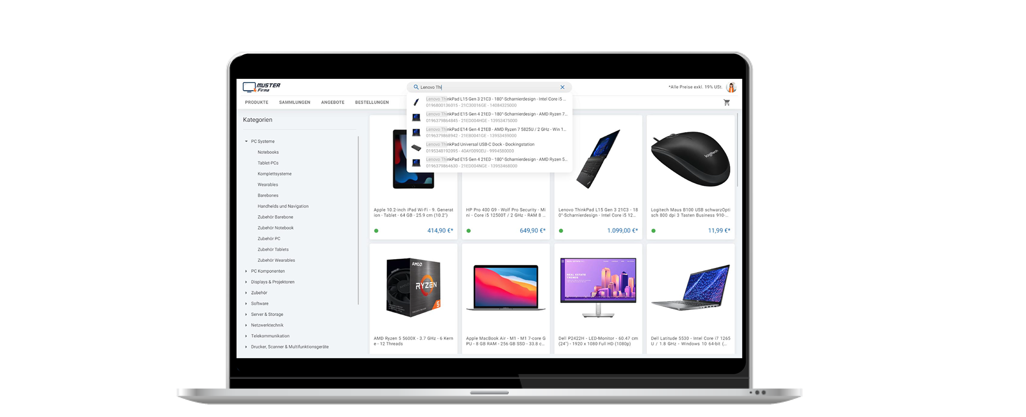 ITscope Essential B2B Shop für IT-Reseller und Systemhäuser