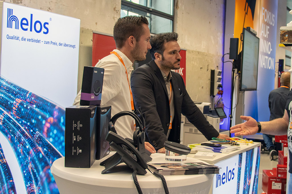 Stand von Herweck bei der ITscope Future Work Expo